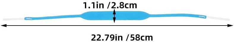Hemoton Adjustable Fixation Belt 18 Inch Breathable Neck Strap with Sponge Cushion for Secure Support - Image 2
